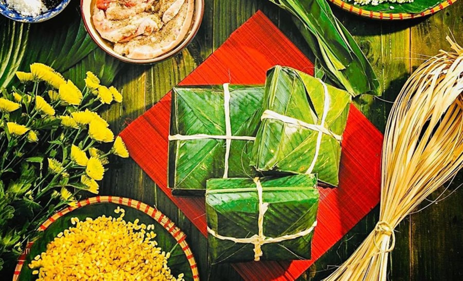 Đặt làm bánh chưng tết ngon tại TP Vinh Nghệ An